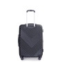 Expandable 3 Piece Luggage Sets PC Lightweight Suitcase with Two Hooks, Spinner Wheels, TSA Lock, (20/24/28), Black